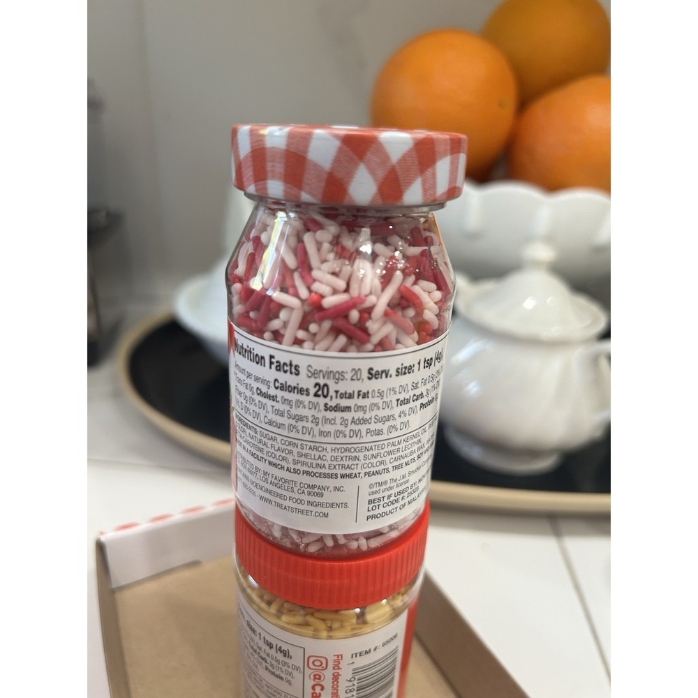 Jif Peanut Butter Sprinkles & Smuckers Strawberry‎ Sprinkles Each 2.82 oz   Set - Picture 5 of 5